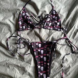 BUBBLEGUM THE BRAND Exclusive Monster Kitty Bikini Set